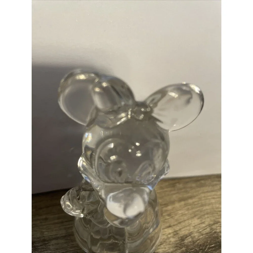 Lenox Crystal Mickey Minnie Mouse Figurines Disney Full Lead Crystal Germany Set